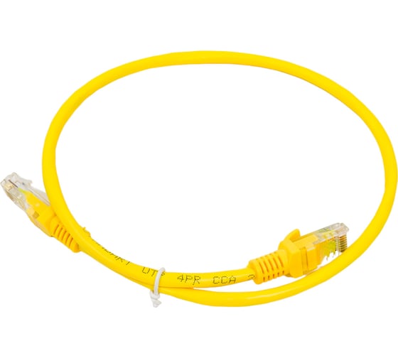 Коммутационный шнур патч-корд UTP RIPO Кабель для подключения интернета Cat5E, RJ45, 0,5 m 003-300021