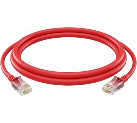 Коммутационный шнур патч-корд UTP RIPO Кабель для подключения интернета Cat5E, RJ45, 0,5m 003-300019