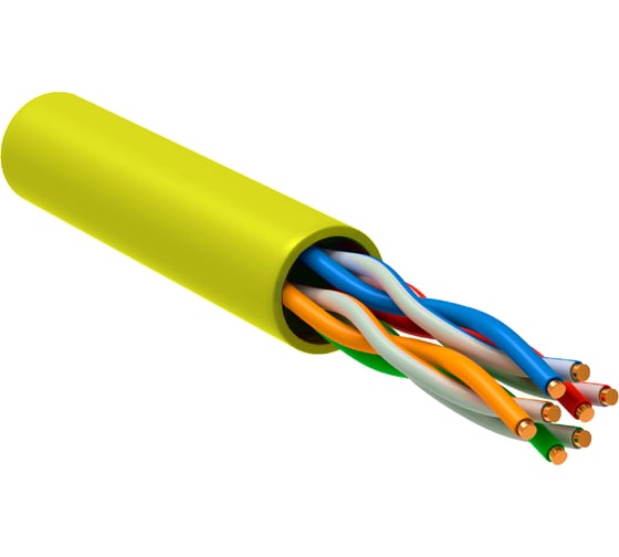 Коммутационный шнур патч-корд UTP RIPO Кабель для подключения интернета Cat5E, RJ45, 1 m 003-300022