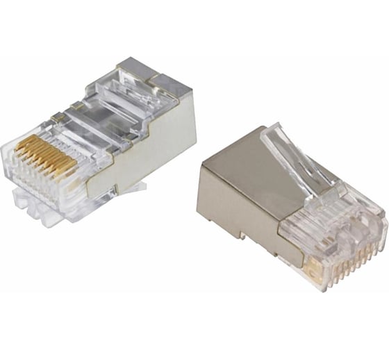 Разъем RJ45 Advant экранированный (FTP) с толщиной изоляции до 1.35 мм, ADV6a-FRJ45