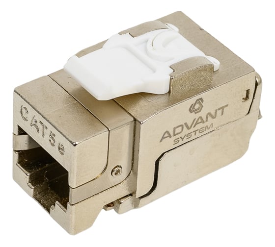 Экранированный модуль Advant Keystone 90 категории 5e, ADV5e-FKH8 1