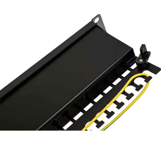 Экранированная патч-панель Advant категория 5е, 24 порта, 1U, 19", ADV5e-FPNL241U