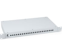 Кросс бокс Cabeus оптический, на 24 STFC, со сплайс пластиной и КДЗС, FO-19-24ST