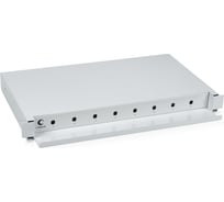 Кросс бокс Cabeus оптический, на 8 STFC, со сплайс пластиной, выдвижной ODF-19-8-ST