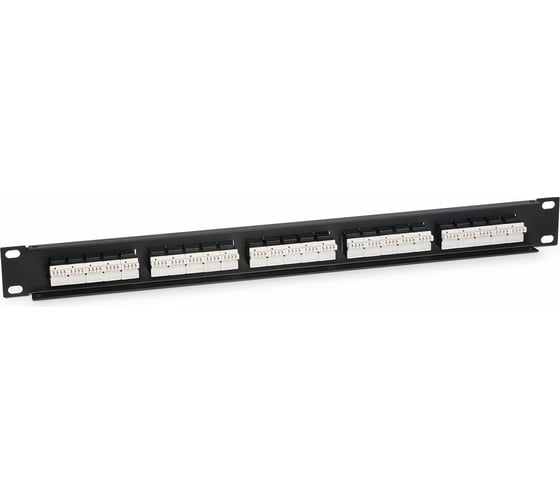 Патч-панель Cabeus 1U, 25 портов, RJ-11 6P4C, PL-25-TEL-Toolless