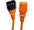 Кабель питания FL-PC-C13/C14-C1-1.8-OR ПВС-АП 3x1.0 С13 - C14, 220/250В, 10А, оранжевый, 1.8м Filum 00-01117899 7