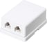 Настенная телефонная розетка Pro Legend RJ12 двойная 6P4C PL1259 1