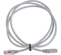 Патч-корд NTSS 2хRJ45/8P8C, T568B FTP, 5e категория, литой, 1.5 метра, LSZH, серый NTSS-PC-FTP-RJ45-5e-1.5-LSZH-GY