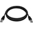 Патч-корд NTSS 2хRJ45/8P8C, T568B UTP, 5e категория, литой, 0.5 метра, LSZH, черный NTSS-PC-UTP-RJ45-5e-0.5-LSZH-BL 1
