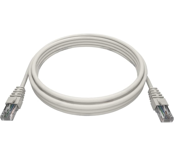 Патч-корд NTSS PREMIUM 2xRJ45/8P8C, T568B UTP CAT5e LSZH 2 метра, белый NTSS-PC-PM-UTP-RJ45-5e-2.0-LSZH-WT 1