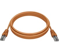 Патч-корд NTSS PREMIUM 2xRJ45/8P8C, T568B UTP CAT5e LSZH 10 метров, оранжевый NTSS-PC-PM-UTP-RJ45-5e-10.0-LSZH-OR