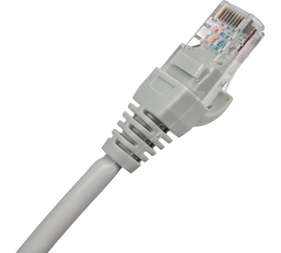 Патч-корд NTSS PREMIUM 2xRJ45/8P8C, T568B UTP CAT5e LSZH 0,5 метра серый NTSS-PC-PM-UTP-RJ45-5e-0.5-LSZH-GY