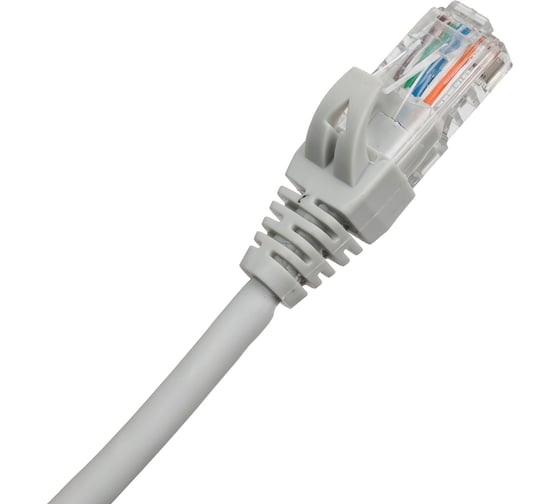 Патч-корд NTSS PREMIUM 2xRJ45/8P8C, T568B UTP CAT5e LSZH 0,5 метра серый NTSS-PC-PM-UTP-RJ45-5e-0.5-LSZH-GY