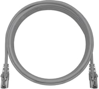 Патч-корд NTSS PREMIUM 2xRJ45/8P8C, T568B UTP CAT6 LSZH 3 метра, серый NTSS-PC-PM-UTP-RJ45-6-3.0-LSZH-GY