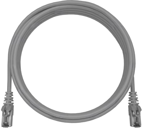 Патч-корд NTSS PREMIUM 2xRJ45/8P8C, T568B UTP CAT5e LSZH 7 метров серый NTSS-PC-PM-UTP-RJ45-5e-7.0-LSZH-GY