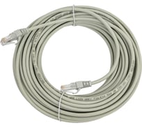 Патч-корд NTSS PREMIUM 2xRJ45/8P8C, T568B UTP CAT5e LSZH 15 метров, серый NTSS-PC-PM-UTP-RJ45-5e-15.0-LSZH-GY