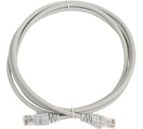 Патч-корд NTSS PREMIUM 2xRJ45/8P8C, T568B UTP CAT5e LSZH 2 метра, серый NTSS-PC-PM-UTP-RJ45-5e-2.0-LSZH-GY