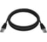 Патч-корд NTSS PREMIUM 2xRJ45/8P8C, T568B UTP CAT5e LSZH 0.5 метра, черный NTSS-PC-PM-UTP-RJ45-5e-0.5-LSZH-BL 1