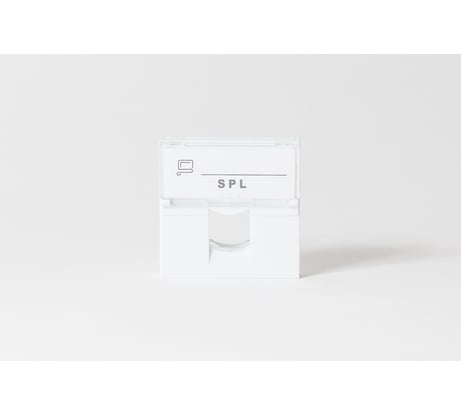 Лицевая панель SPL 45x45 мм, для 1 модуля Keystone, 15 шт. 500024