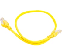 Патч-корд ExeGate UTP-RJ45-RJ45-5e-0,5M-YL, UTP, cat.5e, 0.5м, желтый 172880