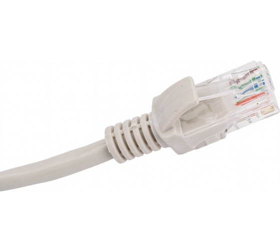 Патч-корд ExeGate UTP-RJ45-RJ45-5e-20M-GY, UTP, cat.5e, 20м, серый 241492