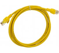 Патч-корд ExeGate UTP-RJ45-RJ45-5e-2M-YL, UTP, cat.5e, 2м, желтый 258674