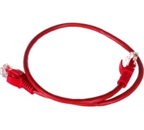 Патч-корд ExeGate UTP-RJ45-RJ45-5e-0,5M-RD, UTP, cat.5e, 0.5м, красный 258384