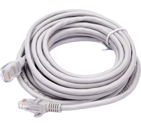 Патч-корд ExeGate UTP-RJ45-RJ45-5e-5M-GY, UTP, cat.5e, 5м, серый 138964