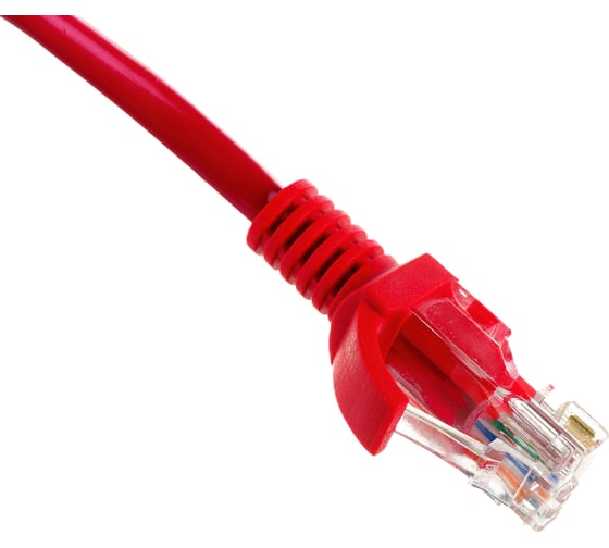 Патч-корд ExeGate UTP-RJ45-RJ45-5e-0,3M-RD, UTP, cat.5e, 0.3м, красный 258666