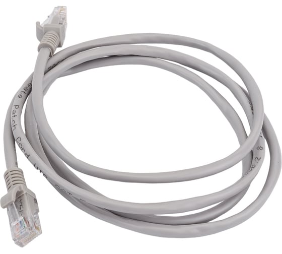 Патч-корд ExeGate UTP-RJ45-RJ45-5e-1,5M-GY, UTP, cat.5e, 1.5м, серый 241490