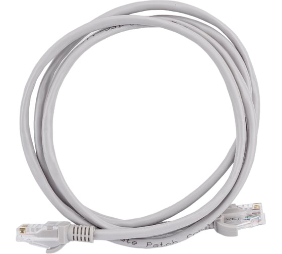 Патч-корд ExeGate UTP-RJ45-RJ45-5e-1,5M-GY, UTP, cat.5e, 1.5м, серый 241490