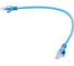 Патч-корд ExeGate UTP-RJ45-RJ45-5e-0,3M-LSZH-BL, UTP, cat.5e, 0.3м, синий 286371 1