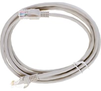 Патч-корд ExeGate UTP-RJ45-RJ45-5e-CU-2M-GY, UTP, cat.5e, 2м, медь, серый 282012