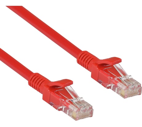 Патч-корд ExeGate UTP-RJ45-RJ45-5e-5M-RD, UTP, cat.5e, 5м, красный 282034