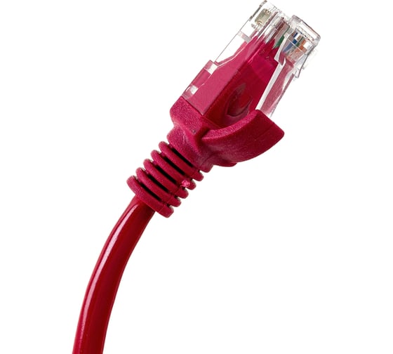 Патч-корд ExeGate UTP-RJ45-RJ45-5e-5M-RD, UTP, cat.5e, 5м, красный 282034