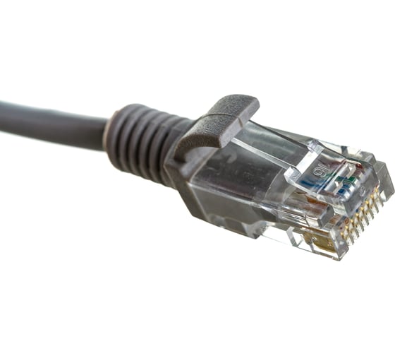 Патч-корд ExeGate UTP-RJ45-RJ45-5e-3M-GY, UTP, cat.5e, 3м, серый 138963