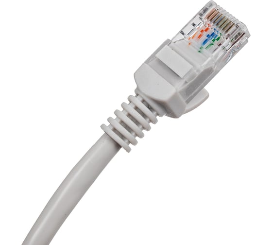 Патч-корд ExeGate UTP-RJ45-RJ45-5e-CU-1M-GY, UTP, cat.5e, 1м, медь, серый 282011