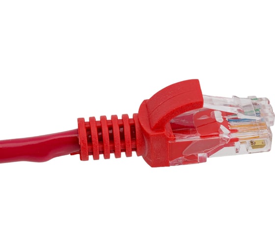 Патч-корд ExeGate UTP-RJ45-RJ45-5e-1,5M-RD, UTP, cat.5e, 1.5м, красный 258670