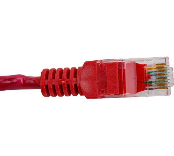 Патч-корд ExeGate UTP-RJ45-RJ45-5e-1,5M-RD, UTP, cat.5e, 1.5м, красный 258670