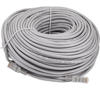 Патч-корд ExeGate UTP-RJ45-RJ45-5e-50M-GY, UTP, cat.5e, 50м, серый 272304