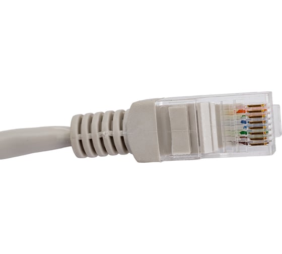 Патч-корд ExeGate UTP-RJ45-RJ45-5e-CU-30M-GY, UTP, cat.5e, 30м, медь, серый 282019