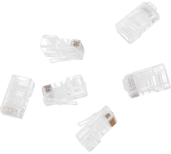 Коннектор NTSS RJ45 UTP 8Р8С 5е кат. Универсальный NTSS-PL-RJ45-UTP-5e