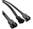 Кабель-разветвитель питания Cablexpert FAN 4pin(f)/3x4pin(m), PWM(ШИМ), медь, 27см, пакет, CC-FAN-1F3M-27CM 3