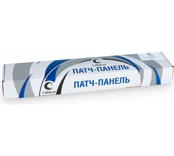 Патч-панель Cabeus 2U, 48 портов, RJ-45, категория 5e, PL-48-Cat.5e-Dual
