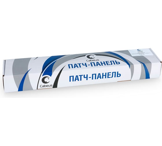Патч-панель Cabeus 2U, 48 портов, RJ-45, категория 6a, PL-48-Cat.6a-Dual