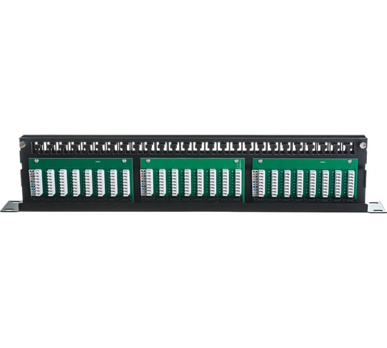 Патч-панель ExeGate EPPHD-UTP-1U-19-48-8P8C-C5e-110D.19UTP48.portcat.5edual.IDC1URoHS 281081