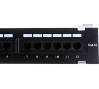 Патч-панель ExeGate EPPW-12-8P8C-C5e-FR UTP.настенная.12.port.cat.5e.dual.IDC.RoHS 256754