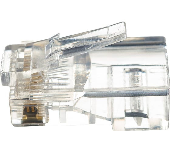 Коннектор RJ-45 ExeGate Категория 5 V 8P8C под одножильный кабель 100шт 158091