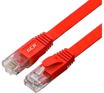 Патч-корд RJ45 GCR PROF 2.0m, UTP медь категории 6, красный, 30 AWG, 10 Гбит/с, T568B VIV52I859