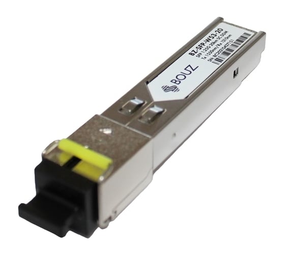 Модуль SFP BOUZ 1.25G WDM до 20км Tx 1550нм/Rx 1310нм SC DDM BZ-SFP-W53-20 1